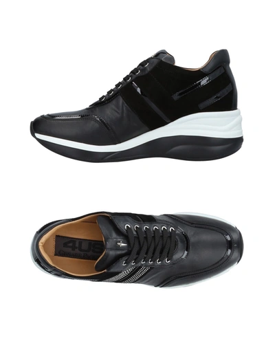 Cesare Paciotti 4us Sneakers In Black