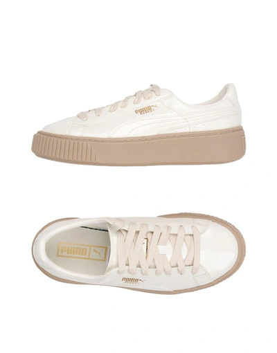 Puma Sneakers In Ivory