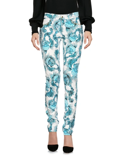 Just Cavalli Casual Pants In White