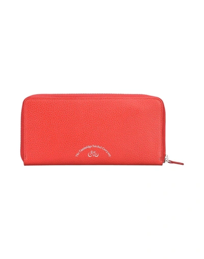 Cambridge Satchel Wallet In Red