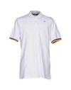 K-way Polo Shirts In White