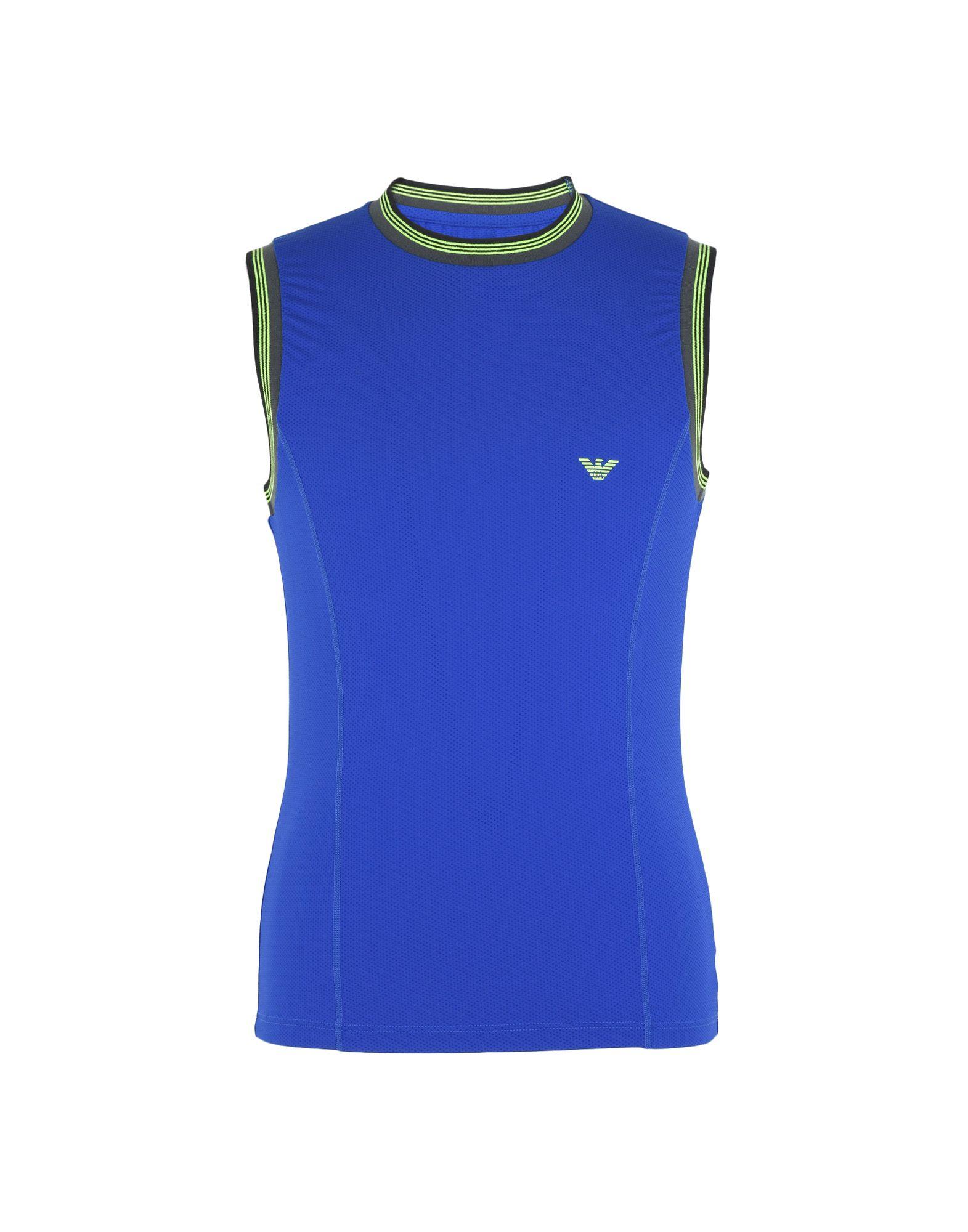 Emporio Armani Tank Top In Bright Blue ModeSens
