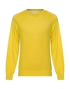 Paolo Pecora Sweaters In Yellow