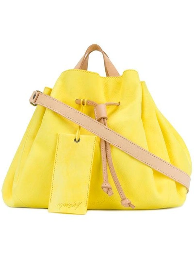 Marsèll Crossbody Bucket Bag In Yellow