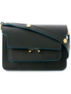 Marni Mini Trunk Shoulder Bag - Black