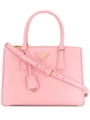 Prada Small Galleria Saffiano Tote In Pink