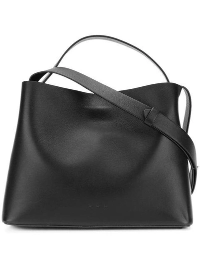 Aesther Ekme Rectangle Crossbody Bag In Black