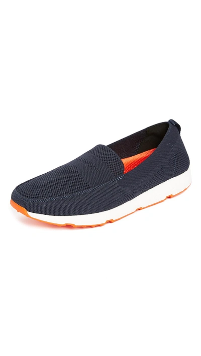 Swims Breeze Penny Loafers In Navy