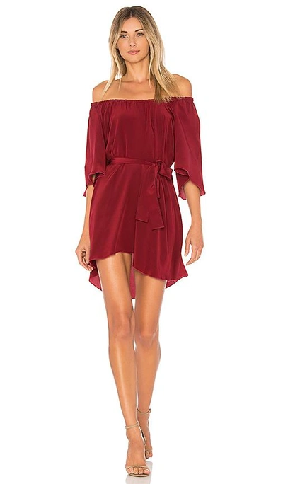 Stone Cold Fox X Revolve Shadmoor Dress In Red