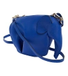 Loewe Elephant Minibag Leather Shoulder Bag In Electric Blue