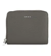 Dkny Bryant Carryall Leather Wallet In Grey