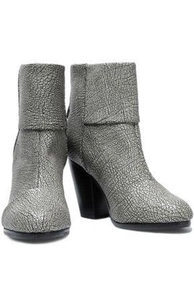 Rag & Bone Woman Suede Ankle Boots Light Gray