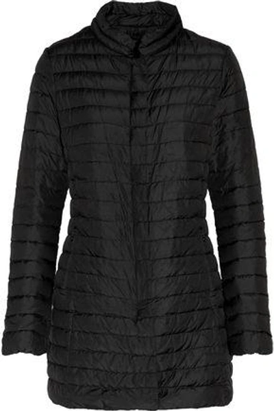 Duvetica Woman Elare Quilted Shell Down Coat Black