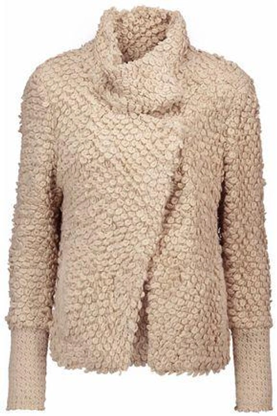Iro Woman Bouclé-knit Jacket Beige