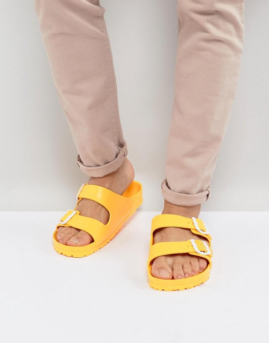 yellow eva birkenstocks