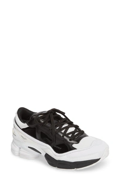 Adidas Originals Raf Simons For Adidas Unisex Replicant Ozweego Lace-up Sneakers In Core Black/ Cream White/ White