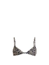 Matteau The Petite Triangle Bikini Top In Navy-blue