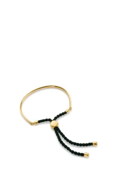 Monica Vinader Engravable Fiji Friendship Bracelet In Metallic