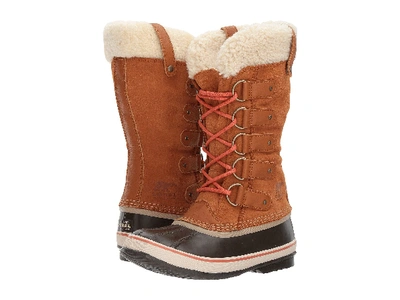 Sorel Joan Of Arctic Genuine Shearling Waterproof Boot In Cognac