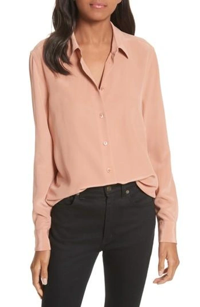 Equipment Essential Silk Blouse In Wilted Rose