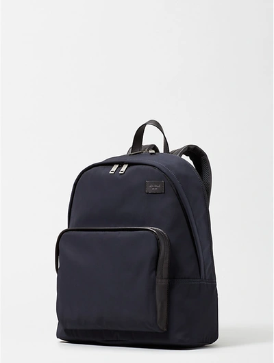 Kate Spade Nylon Twill Backpack In Navy