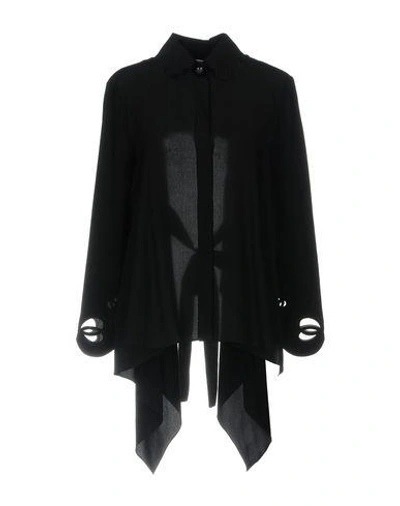 Fendi Silk Shirts & Blouses In Black