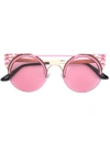 Bulgari Enamelled Cat Eye Sunglasses
