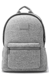 Dagne Dover Large Dakota Backpack In Heather Grey