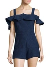 Alexis Bellona Denim Romper