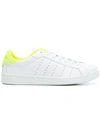 Dsquared2 20mm Santa Monica Leather Sneakers In White