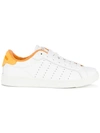 Dsquared2 20mm Santa Monica Leather Sneakers In White
