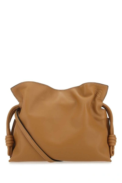 Loewe Flamenco Mini Clutch Bag In Purple