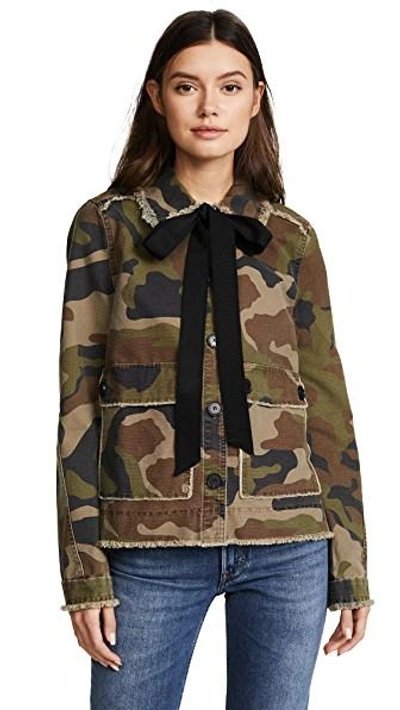 Veronica Beard Jean Mercer Jacket In Camo ModeSens