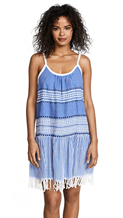 Lemlem Izara Beach Dress In Blue