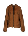 Msgm Jacket In Brown