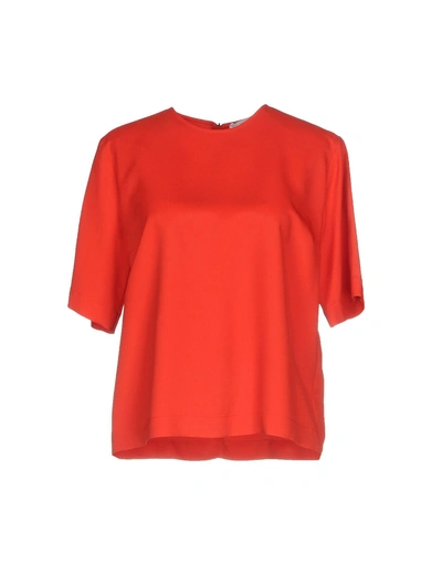 Msgm Blouse In Red