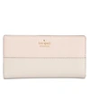 Kate Spade New York Cameron Street Stacy Saffiano Leather Wallet In Warm Vellum Multi