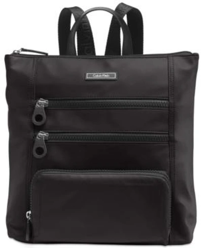 Calvin Klein Athleisure Medium Backpack In Black