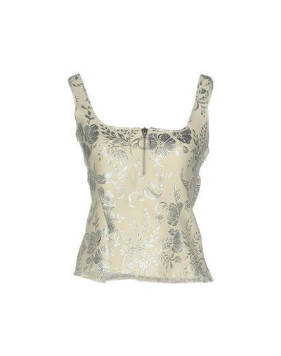 Marques' Almeida Top In Ivory