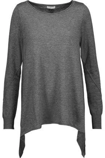 Joie Woman Letitia Oversized Knit Top Gray