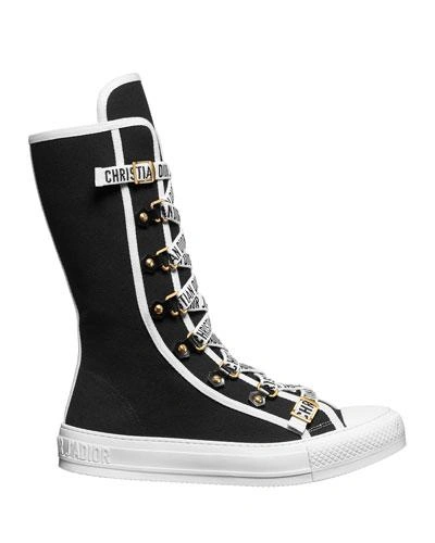 Dior Walk'n' Sneaker Boot In Black