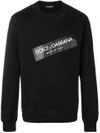 Dolce & Gabbana Branded Sweatshirt - Black