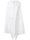 Lost & Found Rooms Sleeveless Longline Cardigan - White