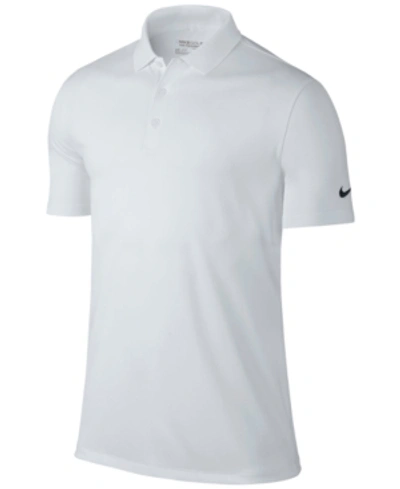 Nike Men's Victory Dri-fit Golf Polo In White