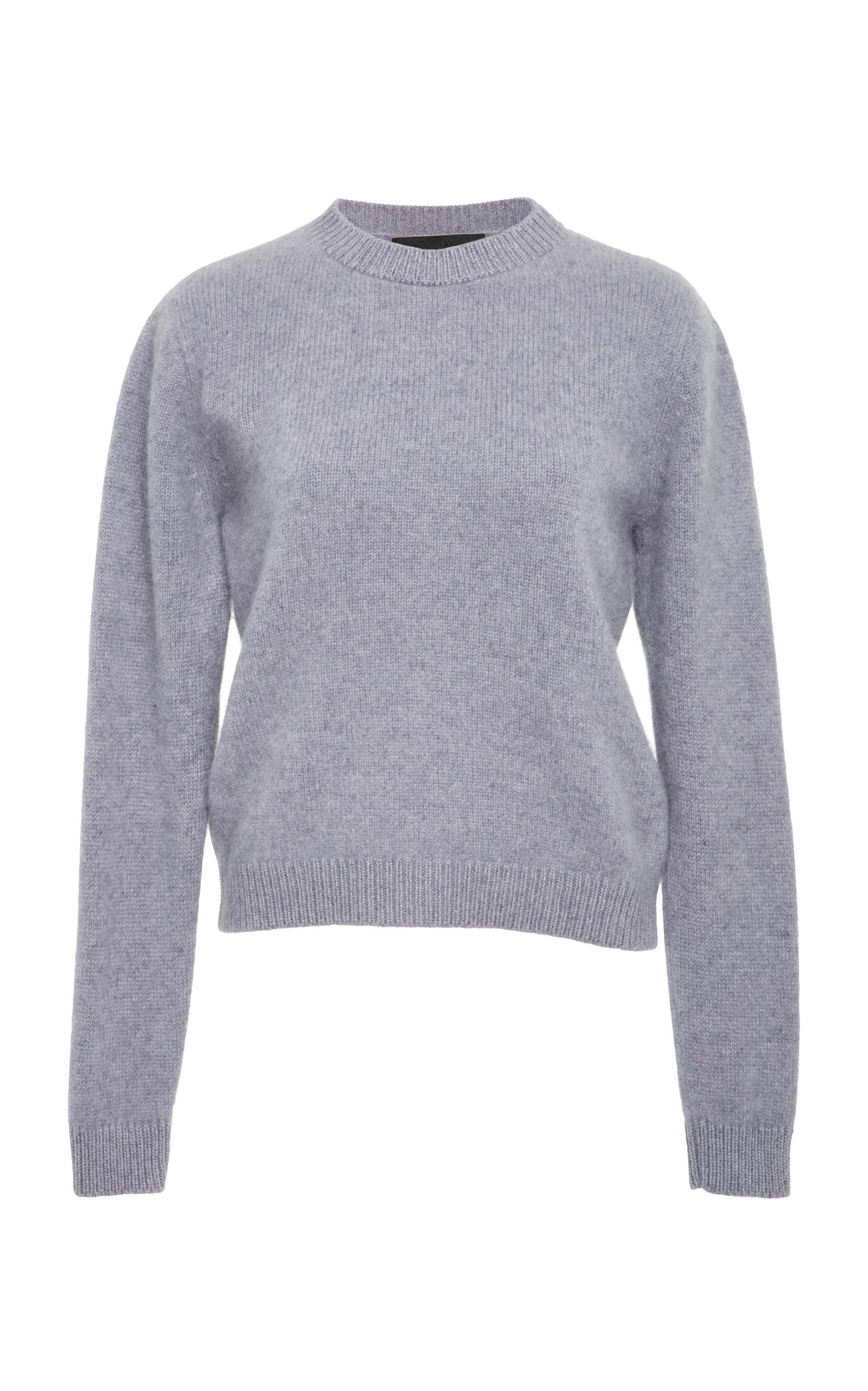 The Elder Statesman M'o Exclusive Simple Cropped Sweater In Pink | ModeSens