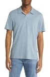 Ag Bryce Johnny Cotton Polo In Coldwater Slate
