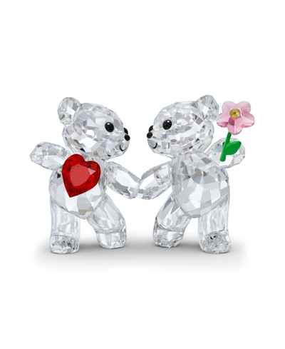 Swarovski Kris Bear Happy Together Figurine In Multicolored