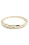 Alexis Bittar Crystal Elements Bangle In Silver