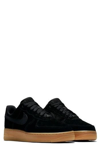Nike Air Force 1 '07 Se Sneaker In Black/ Brown/ Ivory