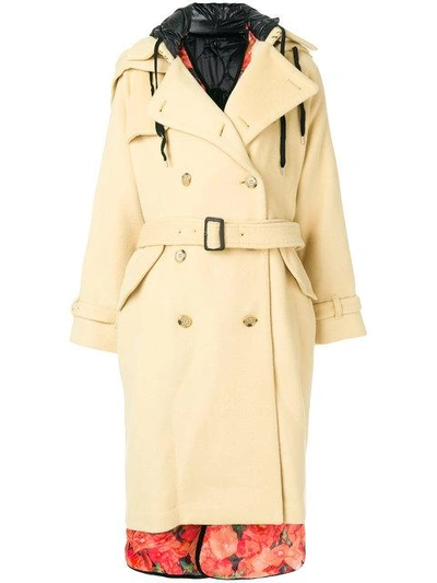 Facetasm Classic Trench Coat In Neutrals